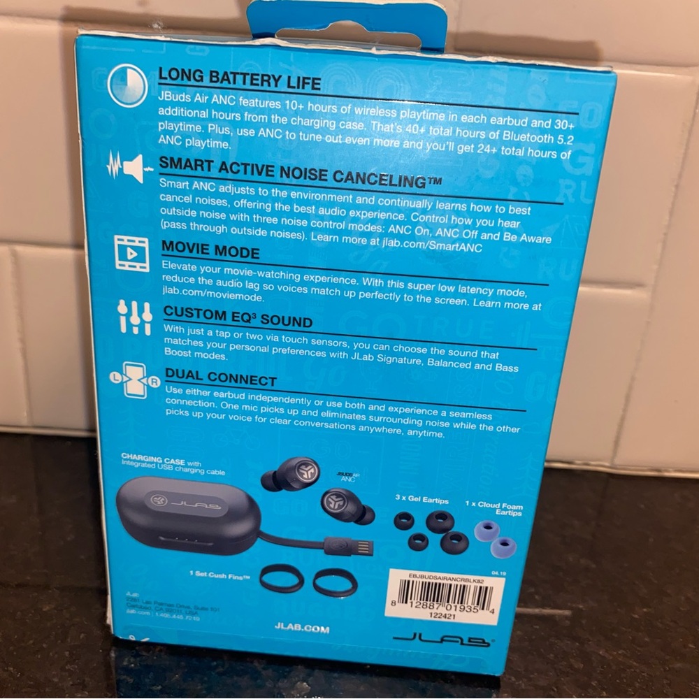 ✨JLab Audio - “JBuds Air” ANC True Wireless Earbuds✨NEW✨ - Picture 12 of 14